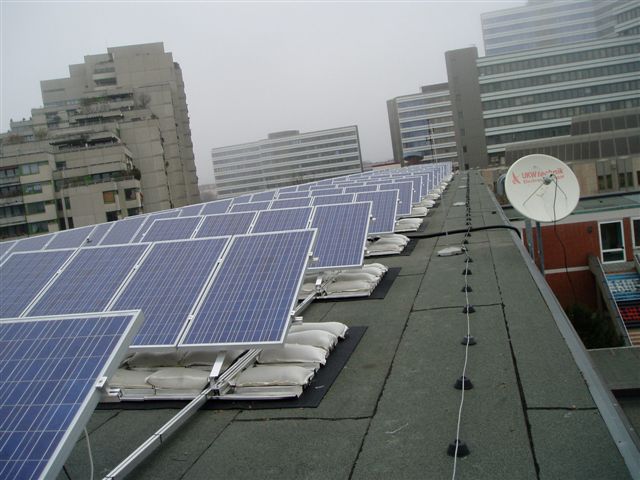 Solaranlagen-Ballastierung